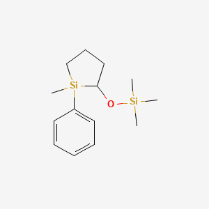 1-Methyl-1-phenyl-2-[(trimethylsilyl)oxy]silolane