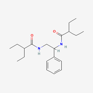 N,N'-(1-Phenylethane-1,2-diyl)bis(2-ethylbutanamide)