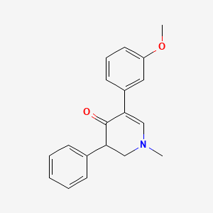 5-(3-Methoxyphenyl)-1-methyl-3-phenyl-2,3-dihydropyridin-4(1H)-one