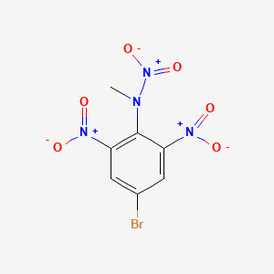 N-(4-Bromo-2,6-dinitrophenyl)-N-methylnitramide