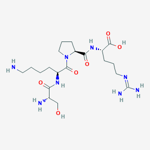 L-Seryl-L-lysyl-L-prolyl-N~5~-(diaminomethylidene)-L-ornithine