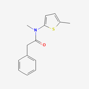 N-Methyl-N-(5-methylthiophen-2-yl)-2-phenylacetamide