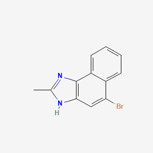 5-Bromo-2-methyl-3H-naphtho[1,2-d]imidazole