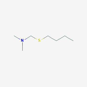 1-(Butylsulfanyl)-N,N-dimethylmethanamine