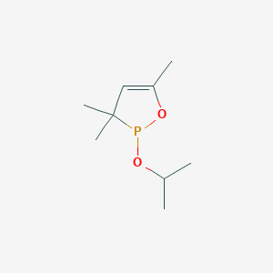 3,3,5-Trimethyl-2-[(propan-2-yl)oxy]-2,3-dihydro-1,2-oxaphosphole