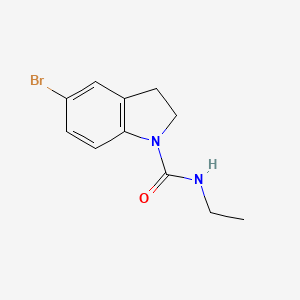 5-Bromo-N-ethyl-2,3-dihydro-1H-indole-1-carboxamide