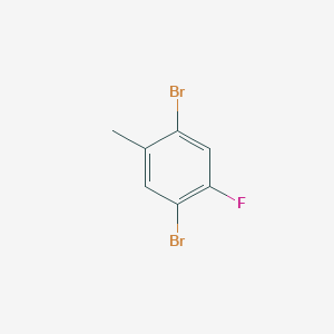 molecular formula C7H5Br2F B145451 2,5-Dibromo-4-fluorotoluene CAS No. 134332-29-9
