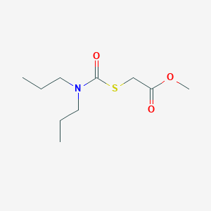 Methyl [(dipropylcarbamoyl)sulfanyl]acetate