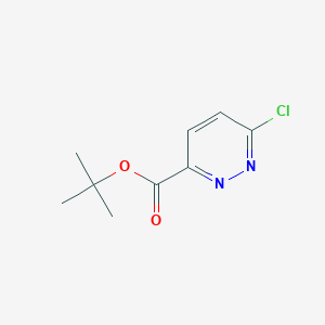 molecular formula C9H11ClN2O2 B1454516 Tert-butyl 6-chloropyridazine-3-carboxylate CAS No. 1340506-55-9