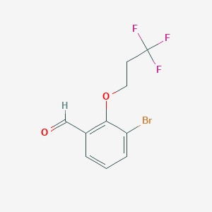 3-Bromo-2-(3,3,3-trifluoropropyloxyl)benzaldehyde