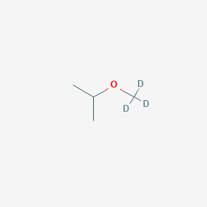 molecular formula C4H10O B145454 异丙基甲基-d3-醚 CAS No. 29366-06-1