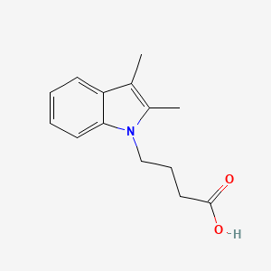 4-(2,3-Dimethyl-1H-indol-1-yl)butanoic acid