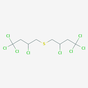 1,1,1,3-Tetrachloro-4-[(2,4,4,4-tetrachlorobutyl)sulfanyl]butane