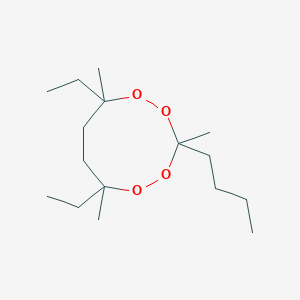 3-Butyl-6,9-diethyl-3,6,9-trimethyl-1,2,4,5-tetroxonane