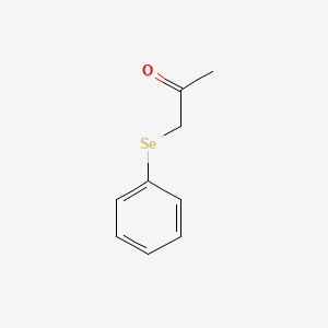 2-Propanone, 1-(phenylseleno)-