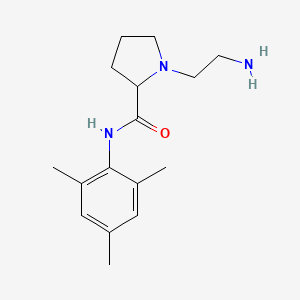 2-Pyrrolidinecarboxamide, 1-(2-aminoethyl)-N-(2,4,6-trimethylphenyl)-