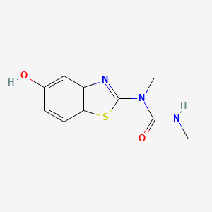 N-(5-Hydroxy-1,3-benzothiazol-2-yl)-N,N'-dimethylurea