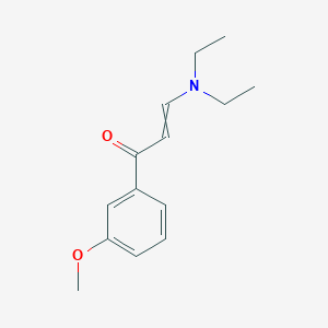 3-(Diethylamino)-1-(3-methoxyphenyl)prop-2-en-1-one