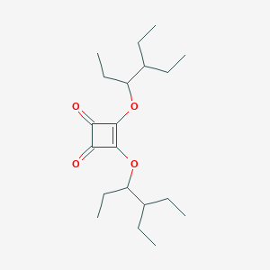 3,4-Bis[(4-ethylhexan-3-yl)oxy]cyclobut-3-ene-1,2-dione