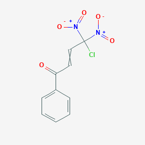 4-Chloro-4,4-dinitro-1-phenylbut-2-en-1-one