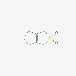 3,4,5,6-Tetrahydro-2lambda~6~-cyclopenta[c]thiophene-2,2(1H)-dione