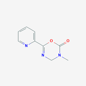 3-Methyl-6-(pyridin-2-yl)-3,4-dihydro-2H-1,3,5-oxadiazin-2-one