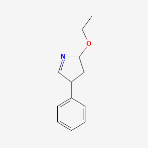 2-Ethoxy-4-phenyl-3,4-dihydro-2H-pyrrole