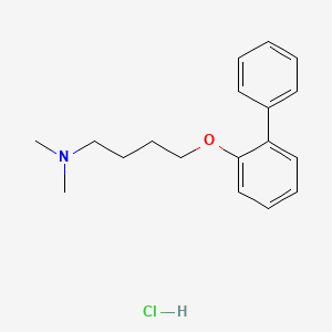 N,N-dimethyl-4-(2-phenylphenoxy)butan-1-amine;hydrochloride