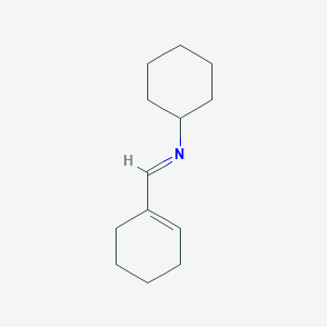 (E)-1-(Cyclohex-1-en-1-yl)-N-cyclohexylmethanimine