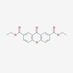 Diethyl 9-oxo-9H-xanthene-2,7-dicarboxylate