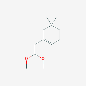 1-(2,2-Dimethoxyethyl)-5,5-dimethylcyclohex-1-ene