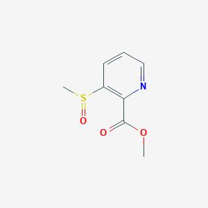 Methyl 3-(methanesulfinyl)pyridine-2-carboxylate