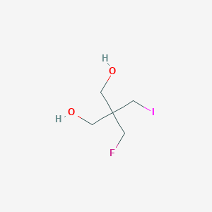 2-(Fluoromethyl)-2-(iodomethyl)propane-1,3-diol