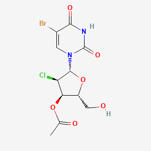 3'-O-Acetyl-5-bromo-2'-chloro-2'-deoxyuridine