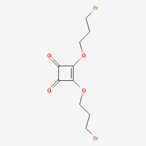 3,4-Bis(3-bromopropoxy)cyclobut-3-ene-1,2-dione