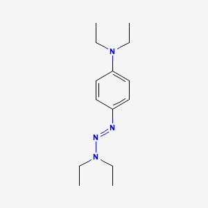 4-[(1E)-3,3-Diethyltriaz-1-en-1-yl]-N,N-diethylaniline