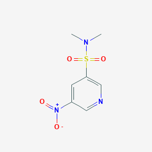 N,N-Dimethyl-5-nitropyridine-3-sulfonamide