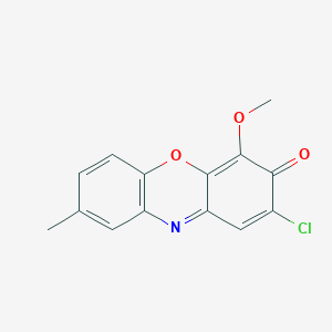 2-Chloro-4-methoxy-8-methyl-3H-phenoxazin-3-one