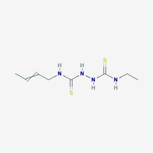 N~1~-(But-2-en-1-yl)-N~2~-ethylhydrazine-1,2-dicarbothioamide