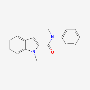 N,1-dimethyl-N-phenylindole-2-carboxamide