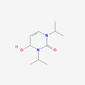 4-Hydroxy-1,3-di(propan-2-yl)-3,4-dihydropyrimidin-2(1H)-one