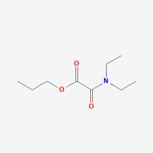 Propyl (diethylamino)(oxo)acetate