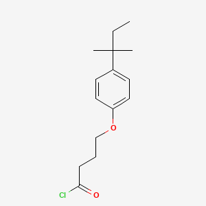 4-[4-(2-Methylbutan-2-yl)phenoxy]butanoyl chloride