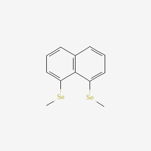 Naphthalene, 1,8-bis(methylseleno)-