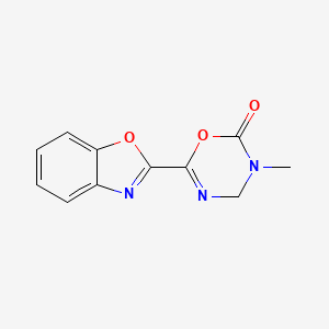 6-(1,3-Benzoxazol-2-yl)-3-methyl-3,4-dihydro-2H-1,3,5-oxadiazin-2-one