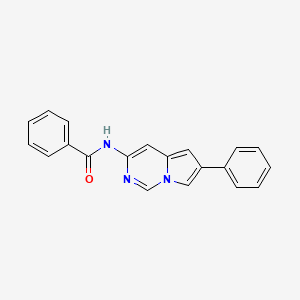 Benzamide, N-(6-phenylpyrrolo[1,2-c]pyrimidin-3-yl)-