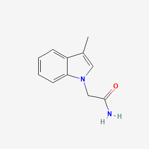 2-(3-Methyl-1H-indol-1-yl)acetamide