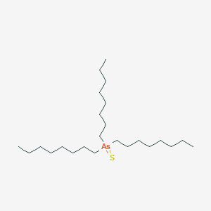 Trioctyl(sulfanylidene)-lambda~5~-arsane