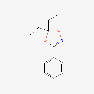 5,5-Diethyl-3-phenyl-5H-1,4,2-dioxazole