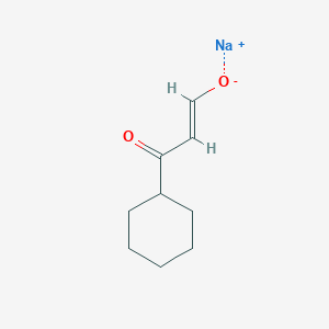 B1454626 Sodium 3-cyclohexyl-3-oxoprop-1-en-1-olate CAS No. 1344821-52-8
